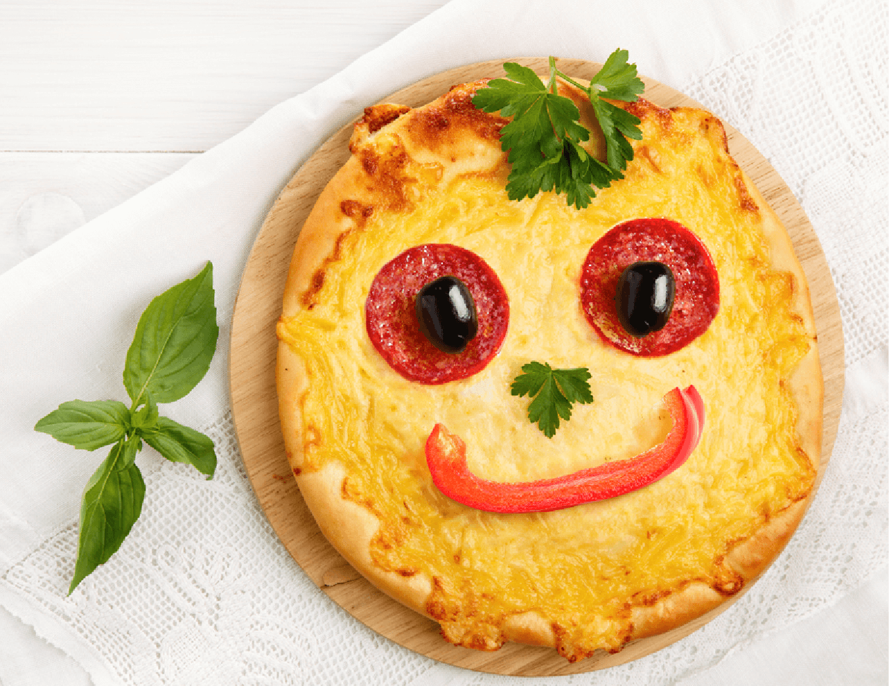 Mini Smile Pizza - Humanity Bakery